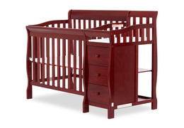 629-C Jayden 4 in 1 Mini Convertible Crib and Changer Silo 01