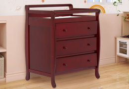 601-C Liberty Collection 3 Drawer Changing Table Room Shot (4)