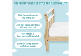 642-N Classic Sleigh Toddler Bed (5)