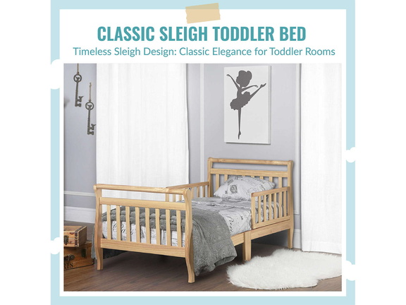 642-N Classic Sleigh Toddler Bed (6)