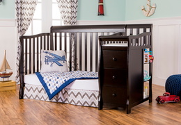 Black Brody Day bed with Changer