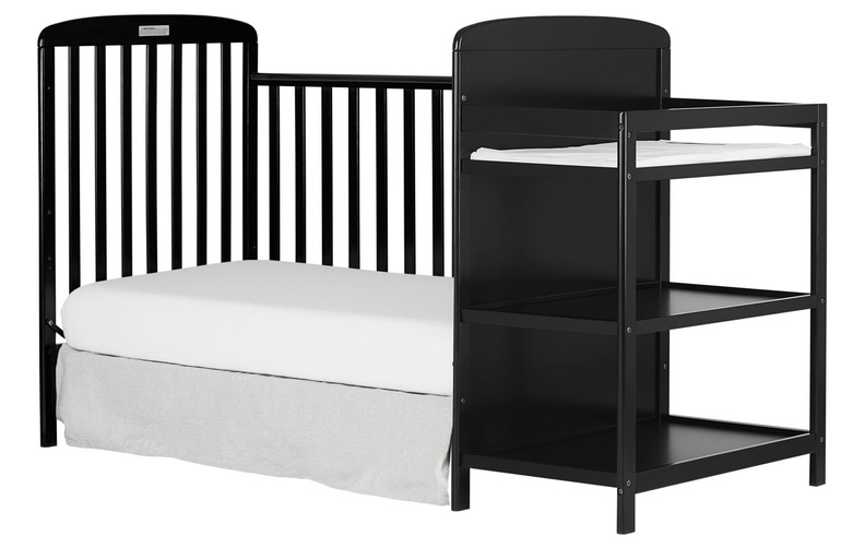 678_K_Black 2 in 1 Full Size Day Bed Changing table Silo.jpg