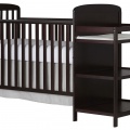 678-E Anna 3 in 1 Full Size Crib and Changing table Side Silo