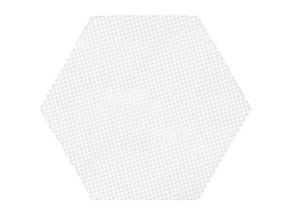 Hexagon Firm Mattress Pad