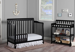 Black Ashton Toddler Bed RS
