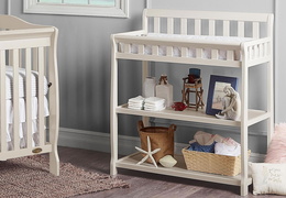French White 2-in-1 Ashton Changing table RS3