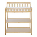 Natural 2-in-1 Ashton Changing table Silo Front
