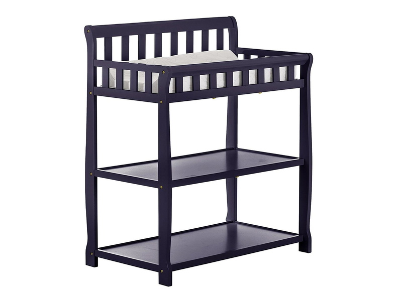 Navy 2-in-1 Ashton Changing table Silo Side
