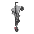 Dark and Light Grey - Volgo Twin Umbrella Stroller 08