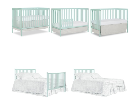 657-MT Synergy 5 in 1 Convertible Crib Collage