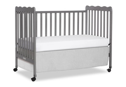 675-SGY Carson/Classic 2 in 1 Convertible Crib Day Bed Silo