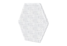 Hexagon Mattress Pad