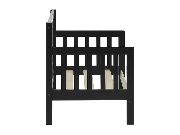 Black/White Hudson 3 in 1 Convertible Toddler Bed Silo 06