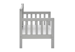 Cool Grey Hudson 3 in 1 Convertible Toddler Bed Silo 05