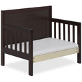 Espresso Hudson 3 in 1 Convertible Toddler Bed Silo 10
