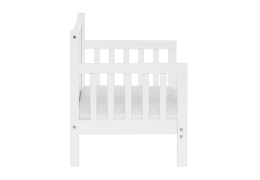 White Hudson 3 in 1 Convertible Toddler Bed Silo 05