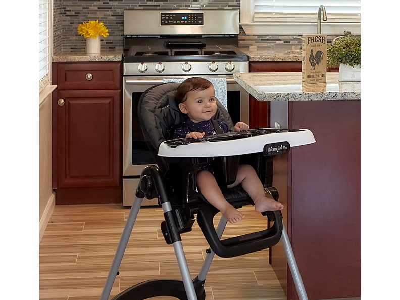 243-BLK Solid Times High Chair RmScene Baby