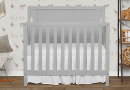 637-PG Bellport 4 in 1 Convertible Mini / Portable Crib Room Scene 2