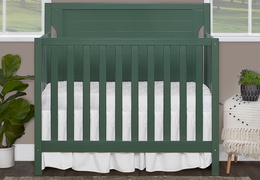 637-PEA Bellport 4 in 1 Convertible Mini / Portable Crib Room Scene 3