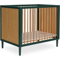 632-OLV Lucas Mini Modern Crib With Rounded Spindles Silo 02