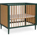 632-OLV Lucas Mini Modern Crib With Rounded Spindles Silo 03