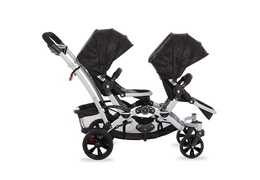 479-BLACK Track Tandem Stroller – Face to Face Edition Silo 03