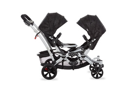 479-BLACK Track Tandem Stroller – Face to Face Edition Silo 04