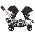 479-BLACK Track Tandem Stroller – Face to Face Edition Silo 05