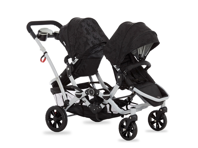 479-BLACK Track Tandem Stroller – Face to Face Edition Silo 08