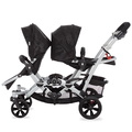 479-BLACK Track Tandem Stroller – Face to Face Edition Silo 17