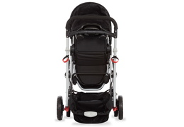 479-BLACK Track Tandem Stroller – Face to Face Edition Silo 21