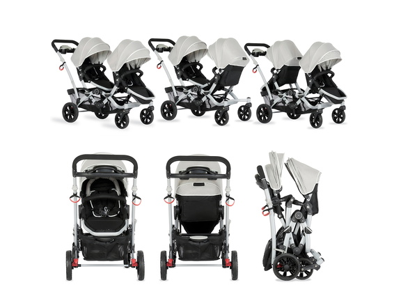 479-LG Track Tandem Stroller – Face to Face Edition Collage 02