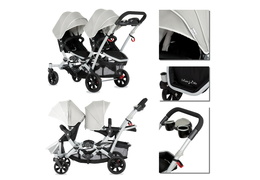 479-LG Track Tandem Stroller – Face to Face Edition Collage 03