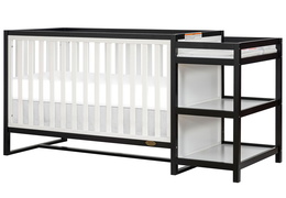 661-BW Milo 5-in-1 Convertible Crib and Changing Table Silo 02