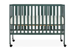 674-OLIVE Quinn Full Size Folding Crib Front Silo 01