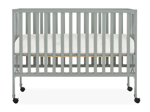 674-CG Quinn Full Size Folding Crib Front Silo 01