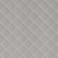 24-GREY Aster 3” Fiber Portable Crib Mattress Fabric