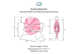 441-RO Karley Bassinet Dimension