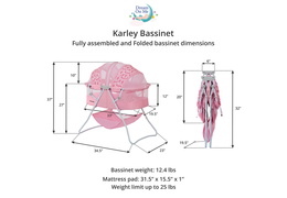 441-P Karley Bassinet Dimension