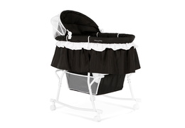 442-BLK Lacy Portable 2 in 1 Bassinet and Cradle Silo 04