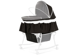 442-BLK Lacy Portable 2 in 1 Bassinet and Cradle Silo 13