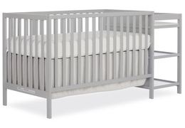 679-PG Synergy 4-in-1 Convertible Crib and Changer Silo 02