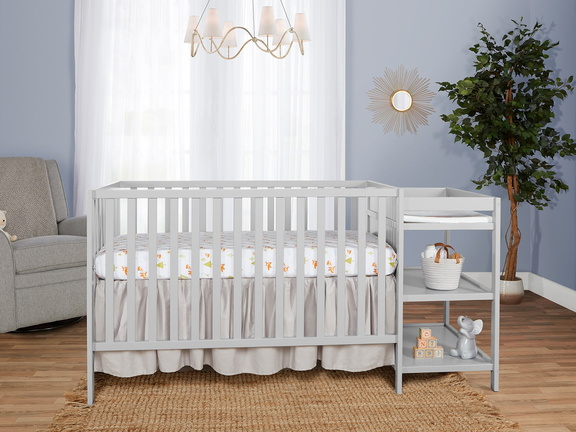 679-PG Synergy Convertible Crib and Changer Room Shot 01