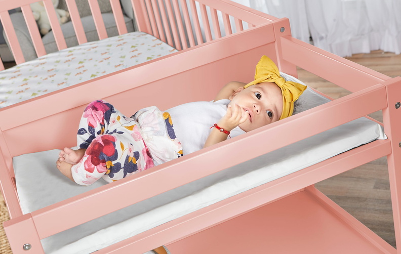 679-DPINK Synergy 5-in-1 Convertible Crib and Changer Room Shot 03.jpg