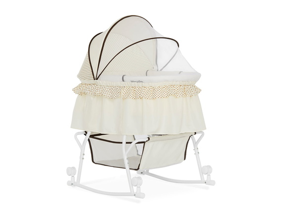 442-C Lacy Portable 2 in 1 Bassinet and Cradle Silo 02