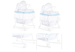 442-B Lacy Portable 2 in 1 Bassinet and Cradle Collage 02