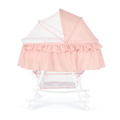 442-RQ Lacy Portable 2 in 1 Bassinet and Cradle Silo 12