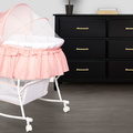 442-RQ Lacy Portable 2 in 1 Bassinet and Cradle Room Shot 02