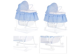 442-S Lacy Portable 2 in 1 Bassinet and Cradle Collage 02