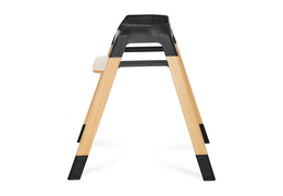 252-BLK Nibble 2-in-1 wooden Highchair Silo 14